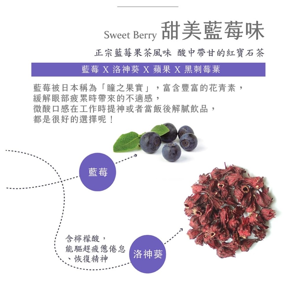 曼寧 藍莓果茶 玫瑰蜜桃果茶15入-細節圖4