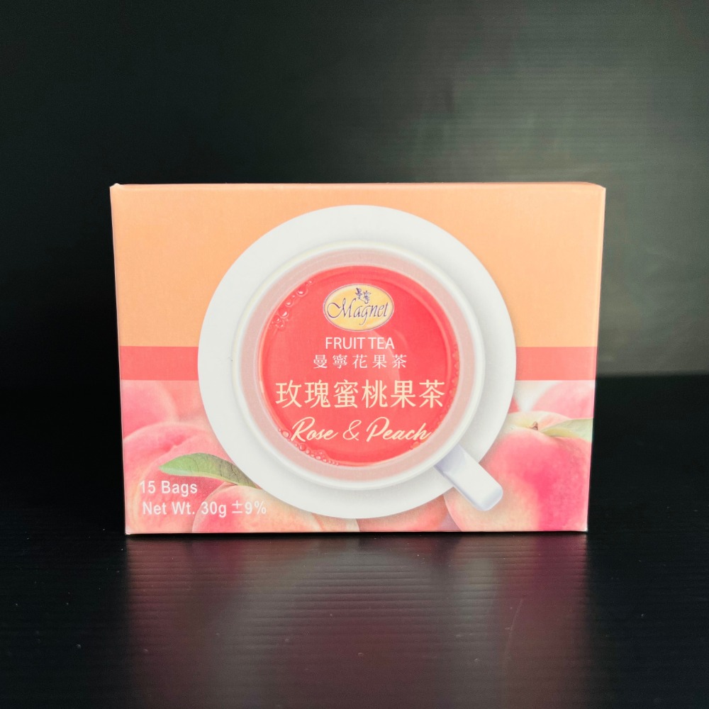曼寧 藍莓果茶 玫瑰蜜桃果茶15入-細節圖9