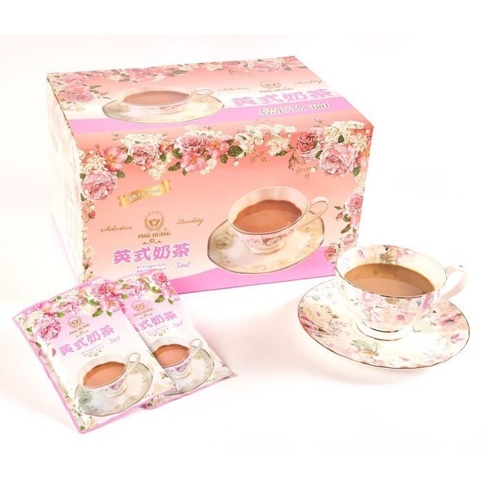 英式奶茶3合1（粉紅色）:68入1盒