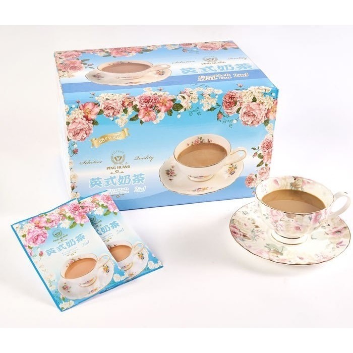 英式奶茶2合1（淡藍色）:68入1盒
