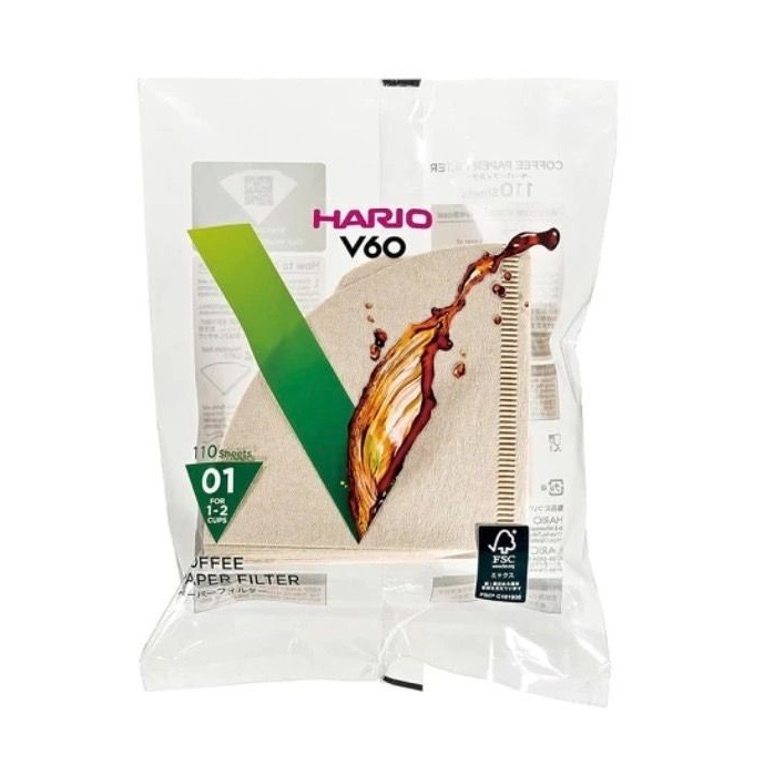 HARIO V60 濾紙 v01 v02 錐形濾紙 手沖咖啡必備-細節圖3