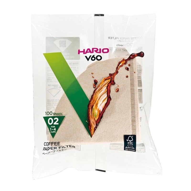 HARIO V60 濾紙 v01 v02 錐形濾紙 手沖咖啡必備-規格圖4