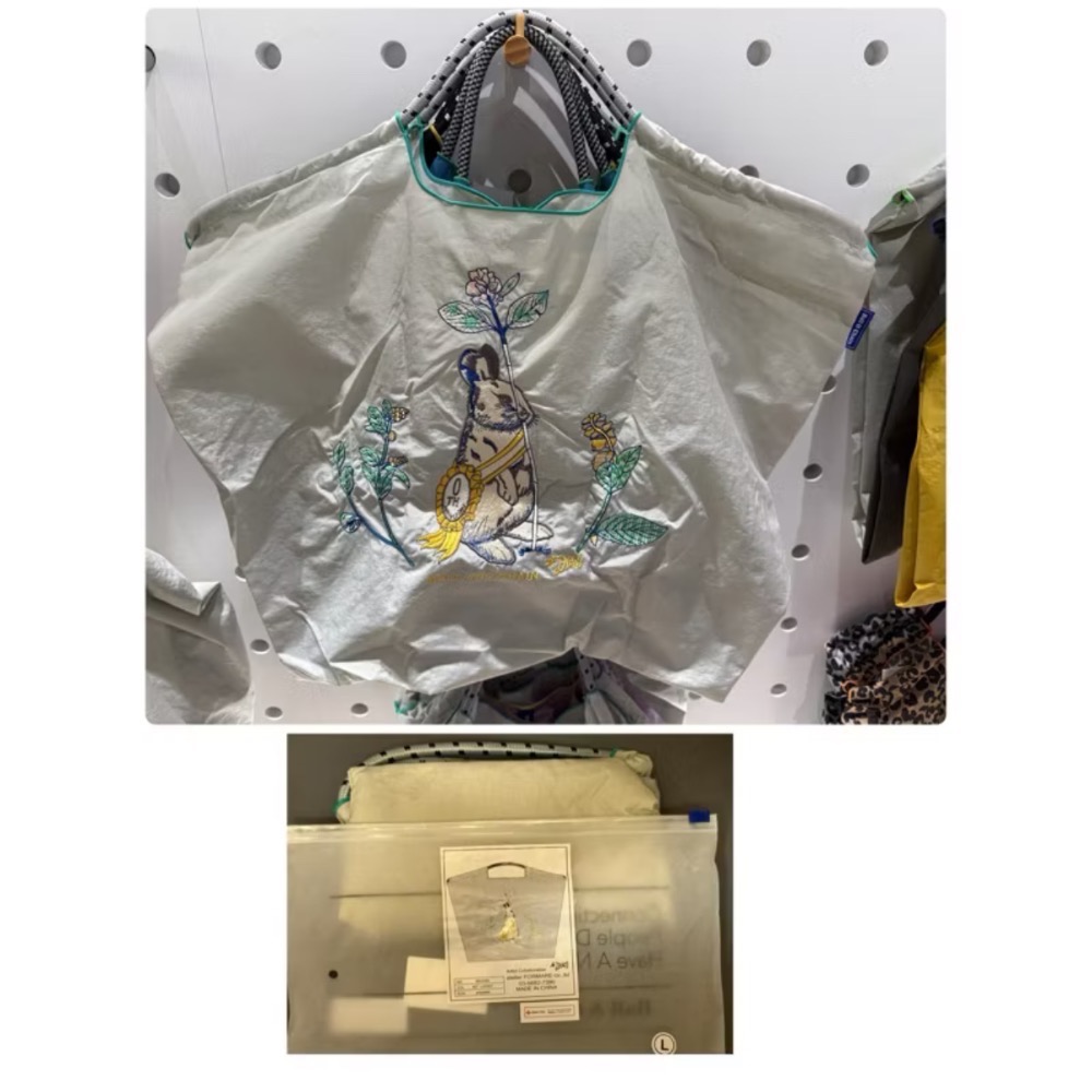 🔥現貨免運Blue bottle coffee藍瓶刺繡購物袋環保袋Ball&Chain聯名及Ball&Chain品牌包-規格圖9