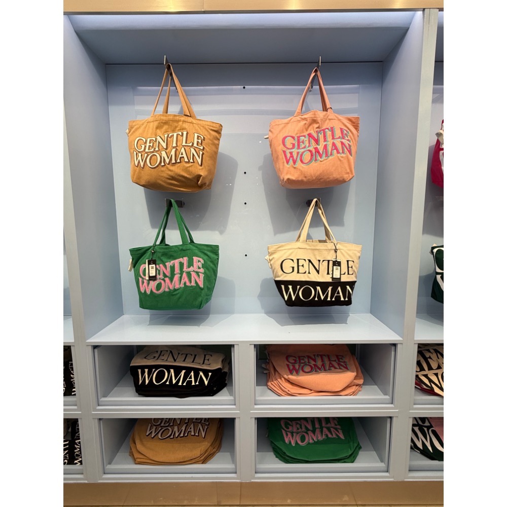 🔥保證正貨且開發票🔥曼谷帶回Gentle Woman G/W 泰國牛仔托特包 大容量包包 牛仔包包-細節圖7