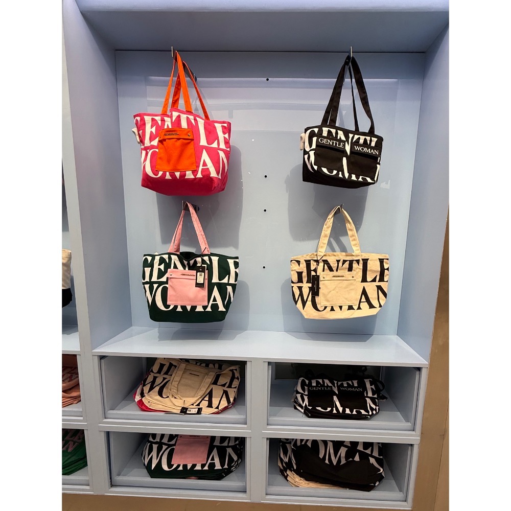 🔥保證正貨且開發票🔥曼谷帶回Gentle Woman G/W 泰國牛仔托特包 大容量包包 牛仔包包-細節圖8