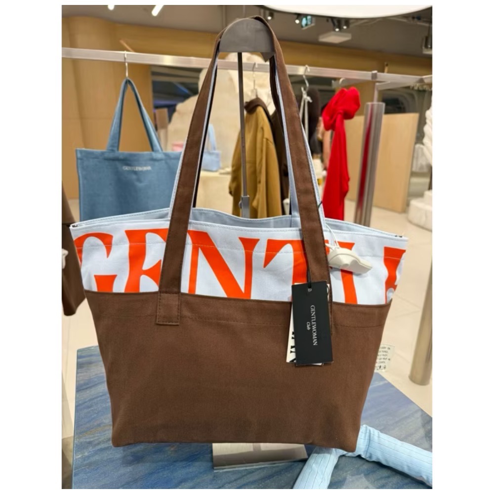 🔥保證正貨且開發票🔥曼谷帶回Gentle Woman G/W 泰國牛仔托特包 大容量包包 牛仔包包-規格圖11