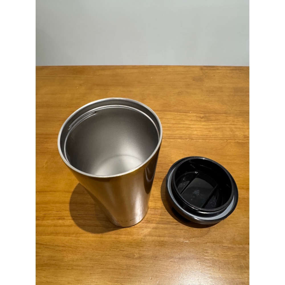 不鏽鋼手提咖啡杯（香檳金）-細節圖2