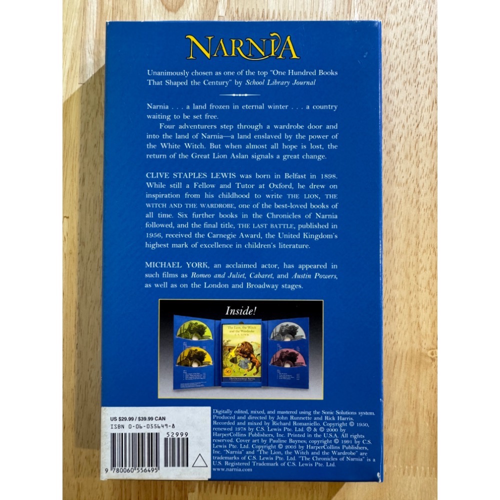 Narnia: The Lion, the Witch and the Wardrobe (AudioBook)-細節圖2