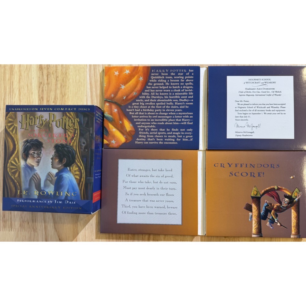 Harry Potter and the Sorcerer’s Stone Audio Book-細節圖5