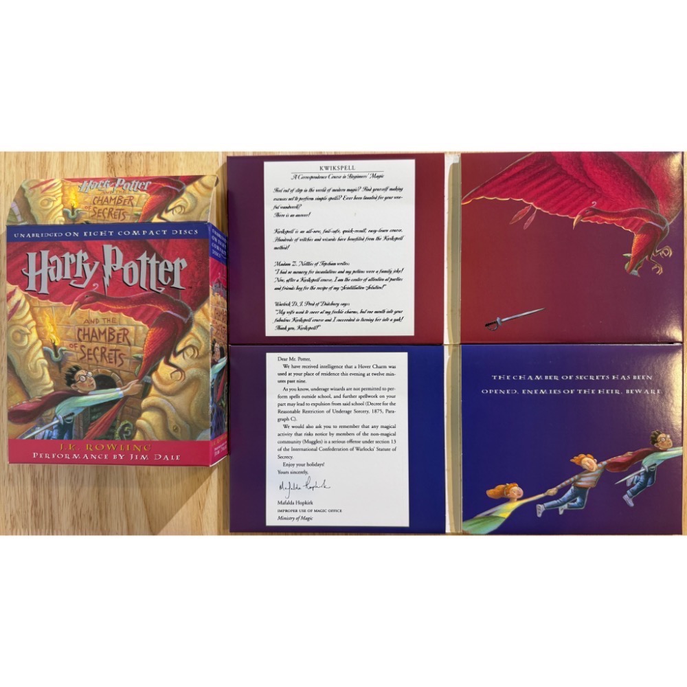 Harry Potter and the Chamber of Secrets AudioBook-細節圖5