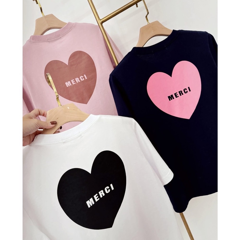 獨家Logo刺繡膠原蛋白棉感Tee-細節圖8