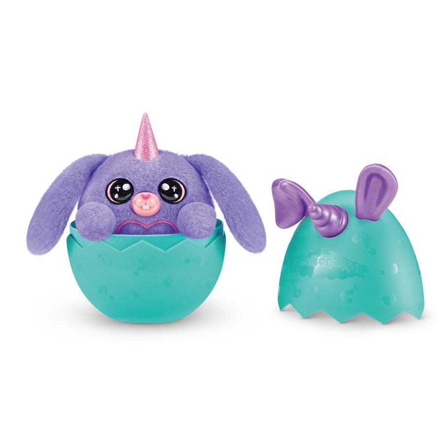 Rainbocorns彩虹角角兒-兔兔寶貝蛋S2 隨機發貨 ZU05003 絨毛玩具 盲盒  (伯寶行) 黑冷媽-細節圖2
