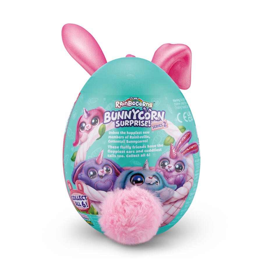 Rainbocorns彩虹角角兒-兔兔寶貝蛋S2 隨機發貨 ZU05003 絨毛玩具 盲盒  (伯寶行) 黑冷媽-細節圖6