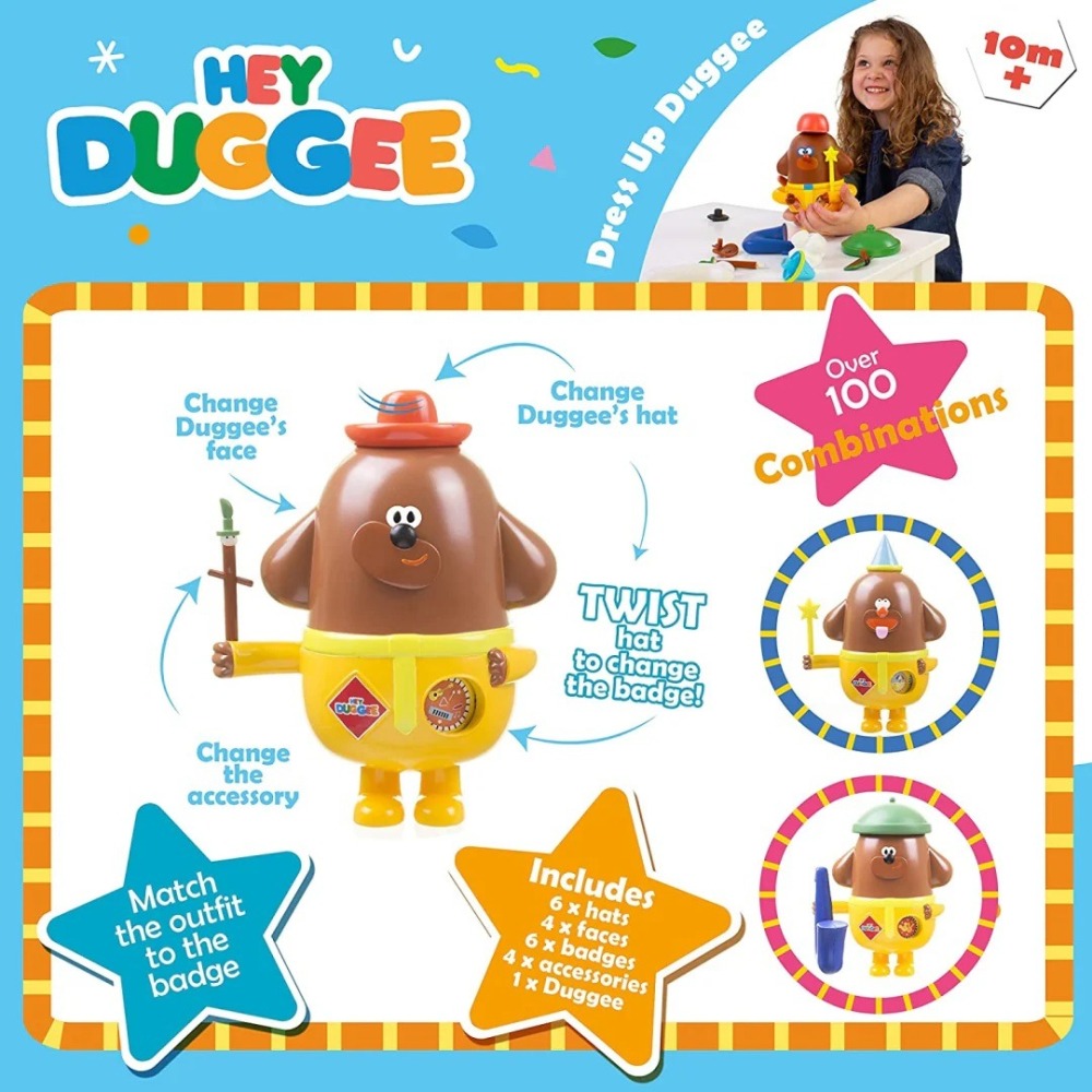 (特價出清)正版 阿奇幼幼園 阿奇裝扮遊戲組  HEY DUGGEE 裝扮遊戲 家家酒 兒童玩具   伯寶行 黑冷媽-細節圖5