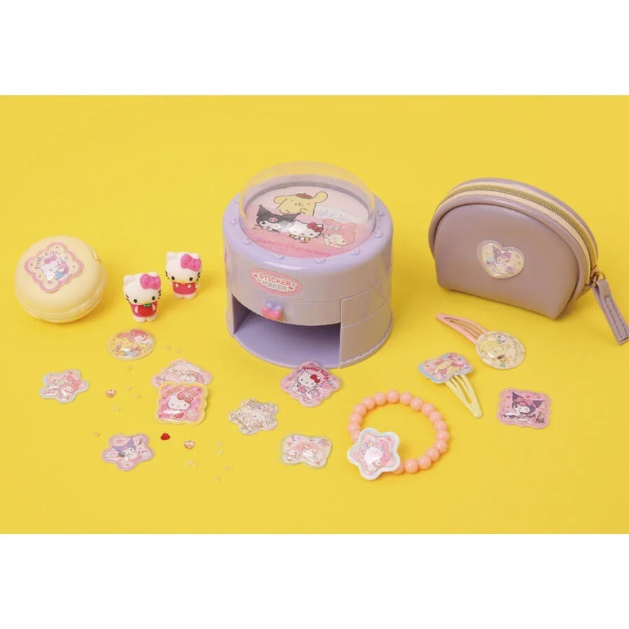 三麗鷗家族 貼紙機 KT32234 DIY 手作 DIY貼紙 貼紙機玩具 正版三麗鷗 兒童玩具 女孩禮物(伯寶行)-細節圖2