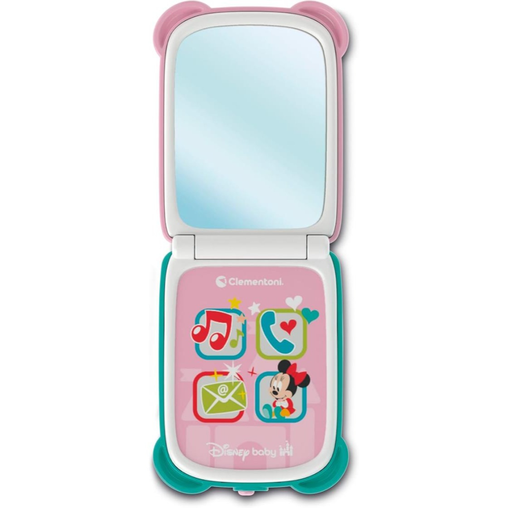 迪士尼系列 米奇/米妮/史迪奇掀蓋玩具手機 掀蓋手機玩具 兒童玩具 仿真手機 折疊手機玩具 黑冷媽-細節圖7