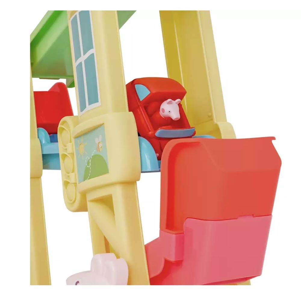 粉紅豬小妹 寶貝翻滾車 PE50414 佩佩豬 peppa pig 翻滾車 小車塔 機關車塔(伯寶行) 黑冷媽-細節圖4