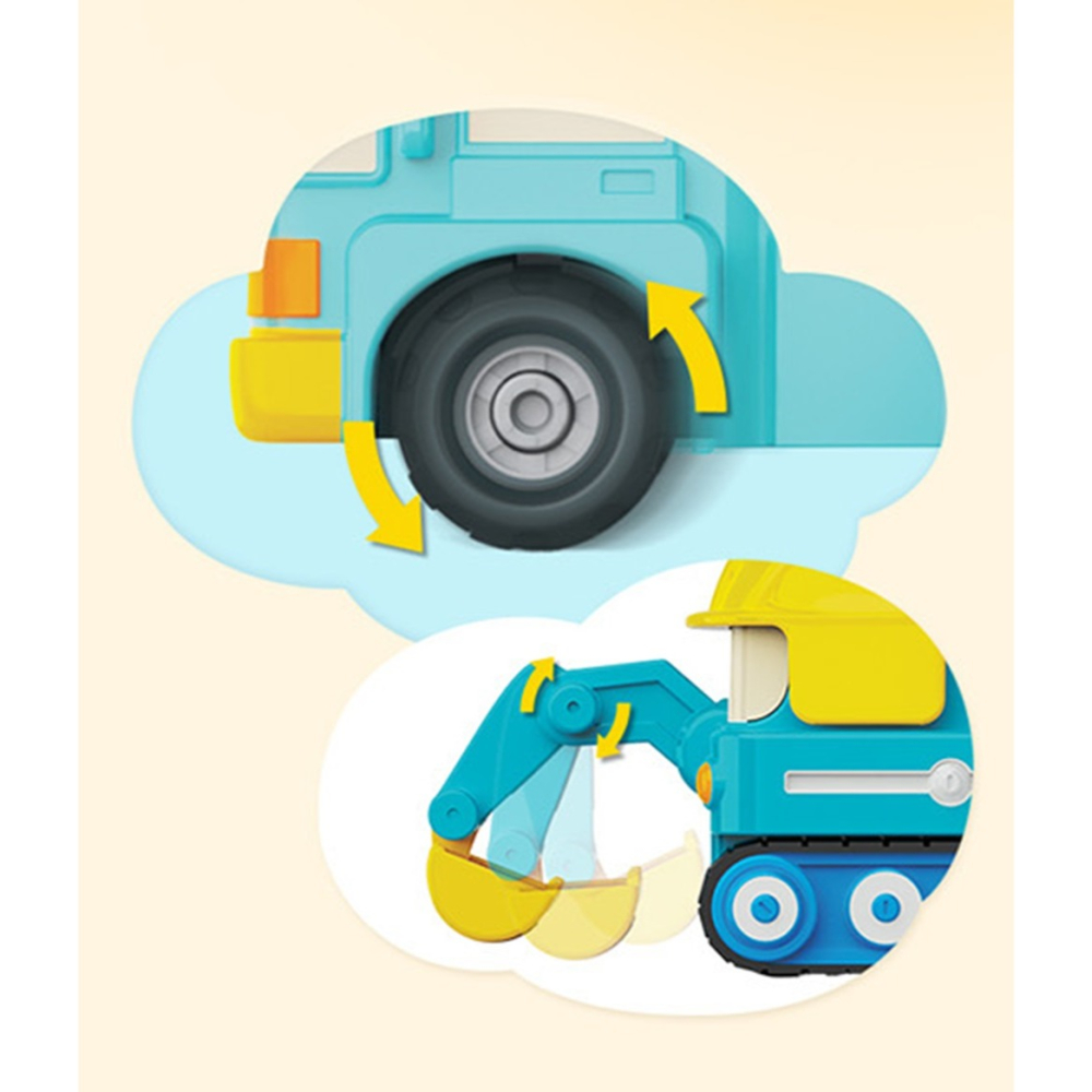 ROI迷你模型車 建築小隊5入組 RBB33761 2吋迷你小車 波力 poli 兒童玩具(伯寶行)黑冷媽-細節圖6