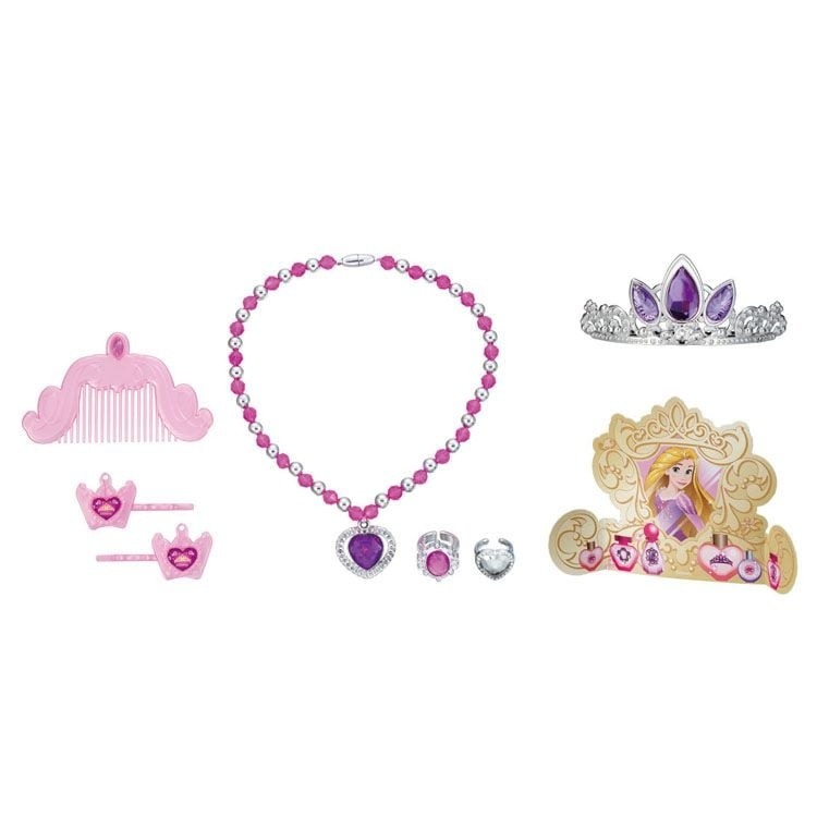 Disney迪士尼 公主首飾組 樂佩公主（改版） 巨崗 正版授權 ST安全玩具 黑冷媽-細節圖2