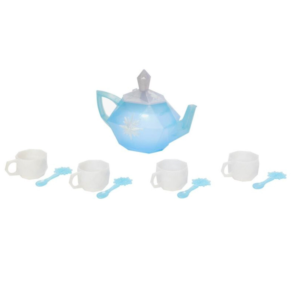 冰雪奇緣艾莎冰晶午茶組 JA23502 Elsa Frozen Disney 艾莎 茶杯茶壺組 家家酒 黑冷媽-細節圖2