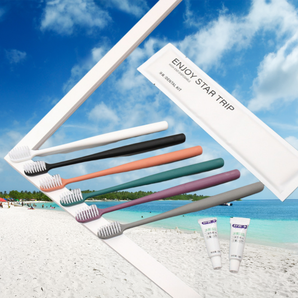 超細軟毛牙刷 莫蘭迪拋棄式牙刷 牙刷 旅行牙刷 一次性牙刷 軟毛牙刷 旅行牙刷 牙刷組 飯店牙刷 露營-細節圖4