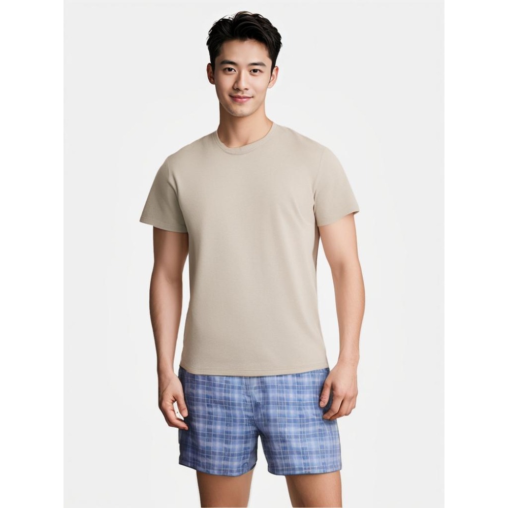 5L四角褲 🐲購購龍 加大尺碼 12件 兄弟牌純棉  台灣製 純綿 大尺寸內褲 格紋內褲 四角褲 男內褲 平口褲 居家褲-細節圖3