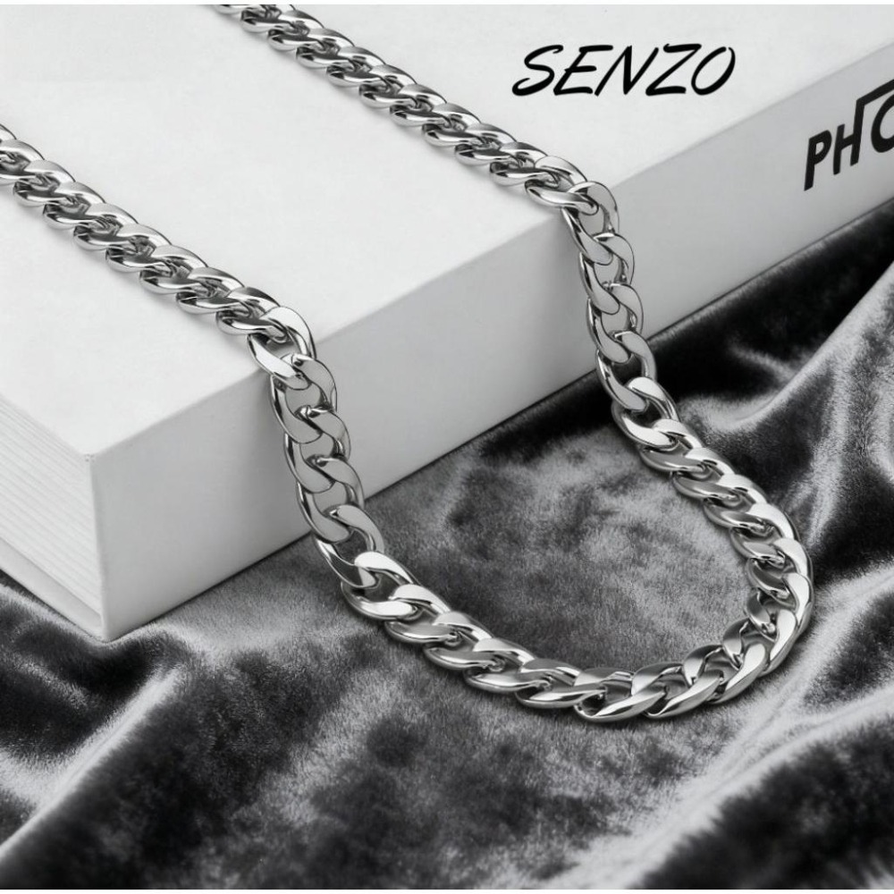 🔥日韓流行🔥正鈦鋼項鏈 古巴項鏈 項鍊 男鏈 女鏈 中性款 情侶項鍊 疊搭神器 防鏽保色 高級感 嘻哈項鍊 鋼鏈 禮物-細節圖4