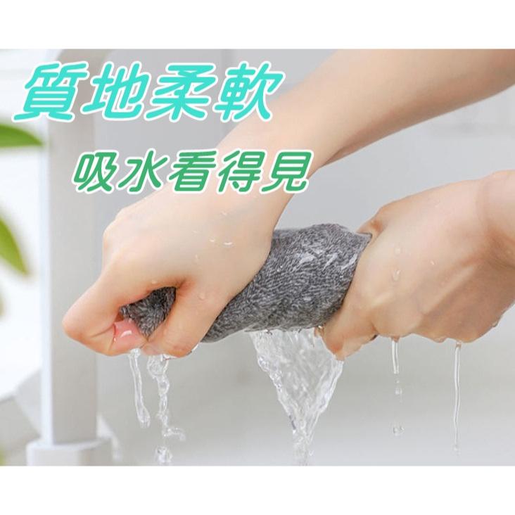 加大【竹炭纖維抹布】 🐲購購龍 吸水抹布 無痕抹布 大抹布 耐髒抹布 廚房擦拭布 清潔抹布 去污抹布 百潔布 清潔布-細節圖4