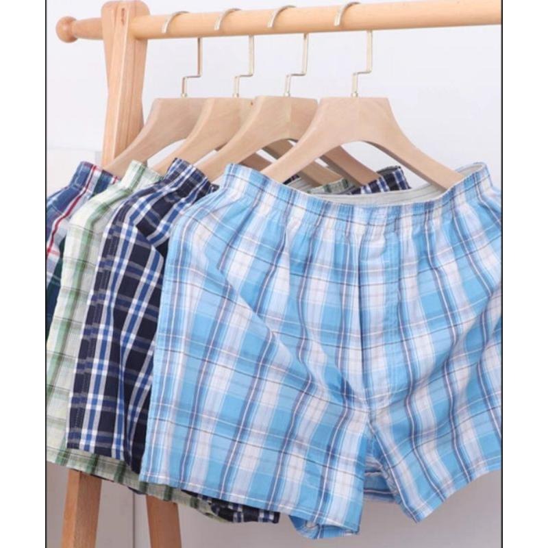 【滿5送1】純棉男平角褲 🐲購購龍 平口褲 四角褲 居家短褲 純棉內褲 男生內褲 女生四角褲 棉內褲 大童內褲 男四角-細節圖2