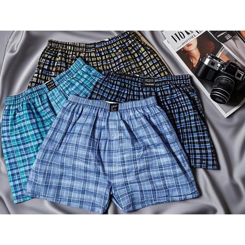 現貨【三森四角褲】 遶境必備 🐲購購龍 純棉內褲 男內褲 平角褲 寬鬆內褲  三森內著 平口褲 大尺寸內褲  台灣製-細節圖5