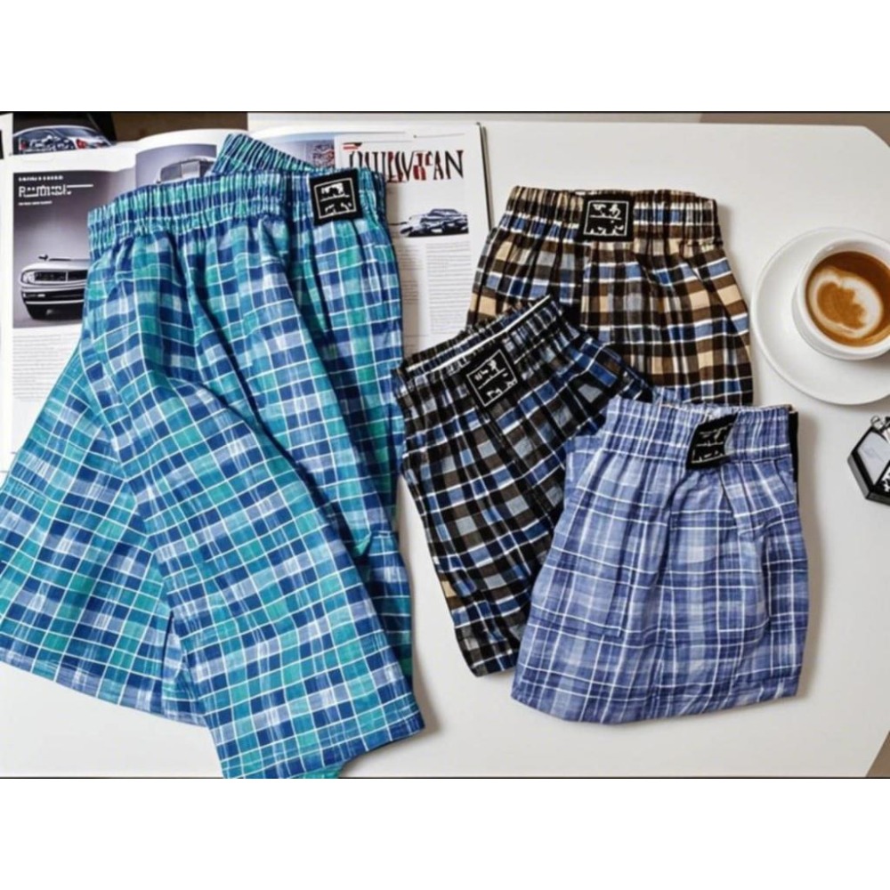 5L【大尺碼內褲】 🐲購購龍 台灣製 加大內褲 兄弟牌100% 純棉 大尺寸 四角褲 內褲 平口褲 台製 居家褲-細節圖4