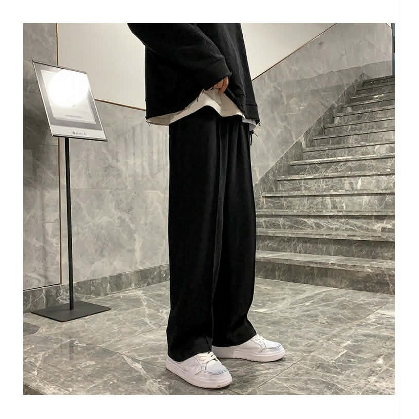 ❤️現貨隔日♥️韓系潮流百搭棉褲 修身棉褲 學生褲 直筒棉褲 男長褲 女長褲 闊腿褲 休閒褲 打工褲 韓版 運動褲-細節圖4