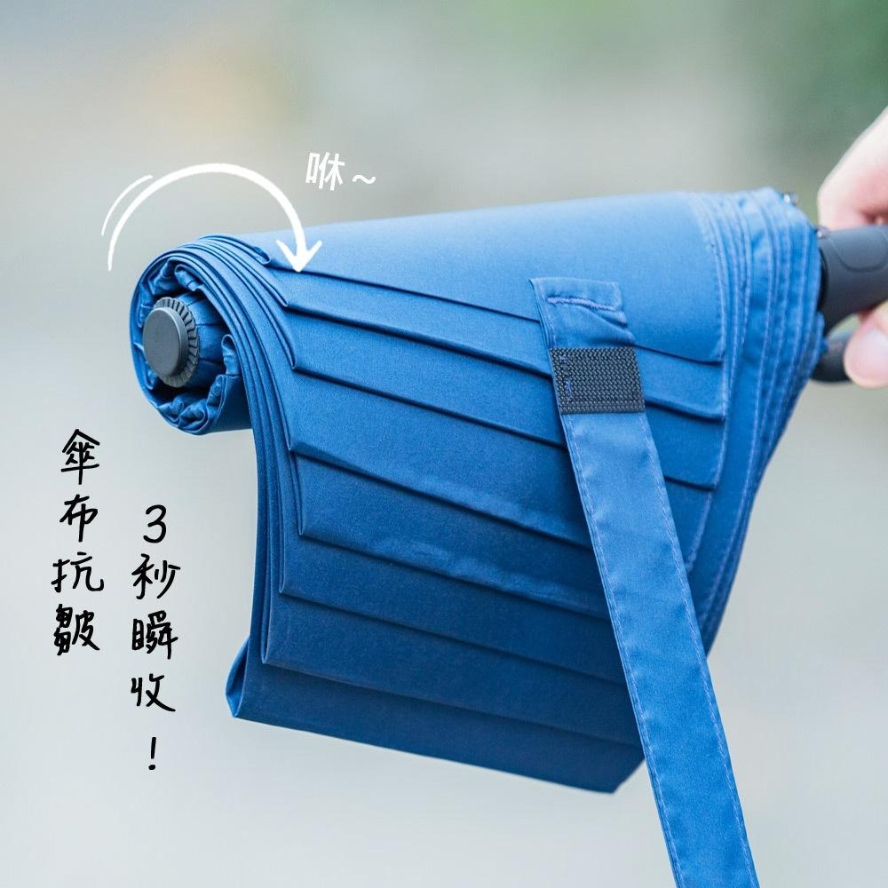 好傘王雨傘｜嘖嘖突破百萬募資 台灣限定 瞬間快收環扣傘 快速捲收雨傘 包包環扣傘 自動傘 勾勾傘 折疊傘 自動折傘 雨傘-細節圖3