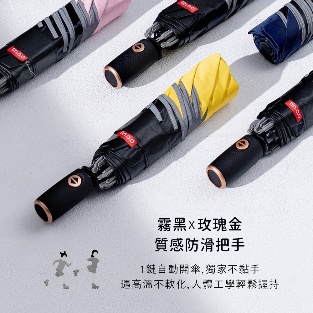 黑色霧面防滑把手 傘面一般版105cm