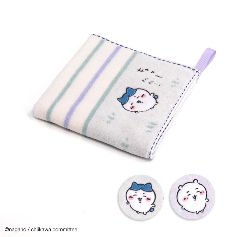 【milimili日韓代購】日本  吉伊卡哇 純棉小方巾 小毛巾 34cm*34cm-規格圖3