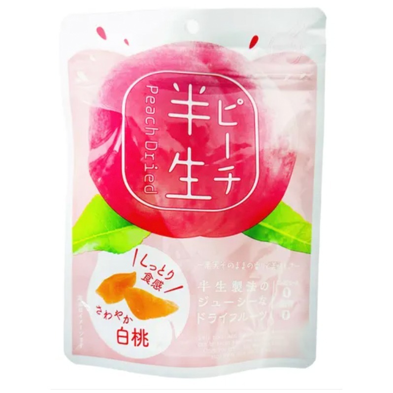 水蜜桃 半生果乾 80g