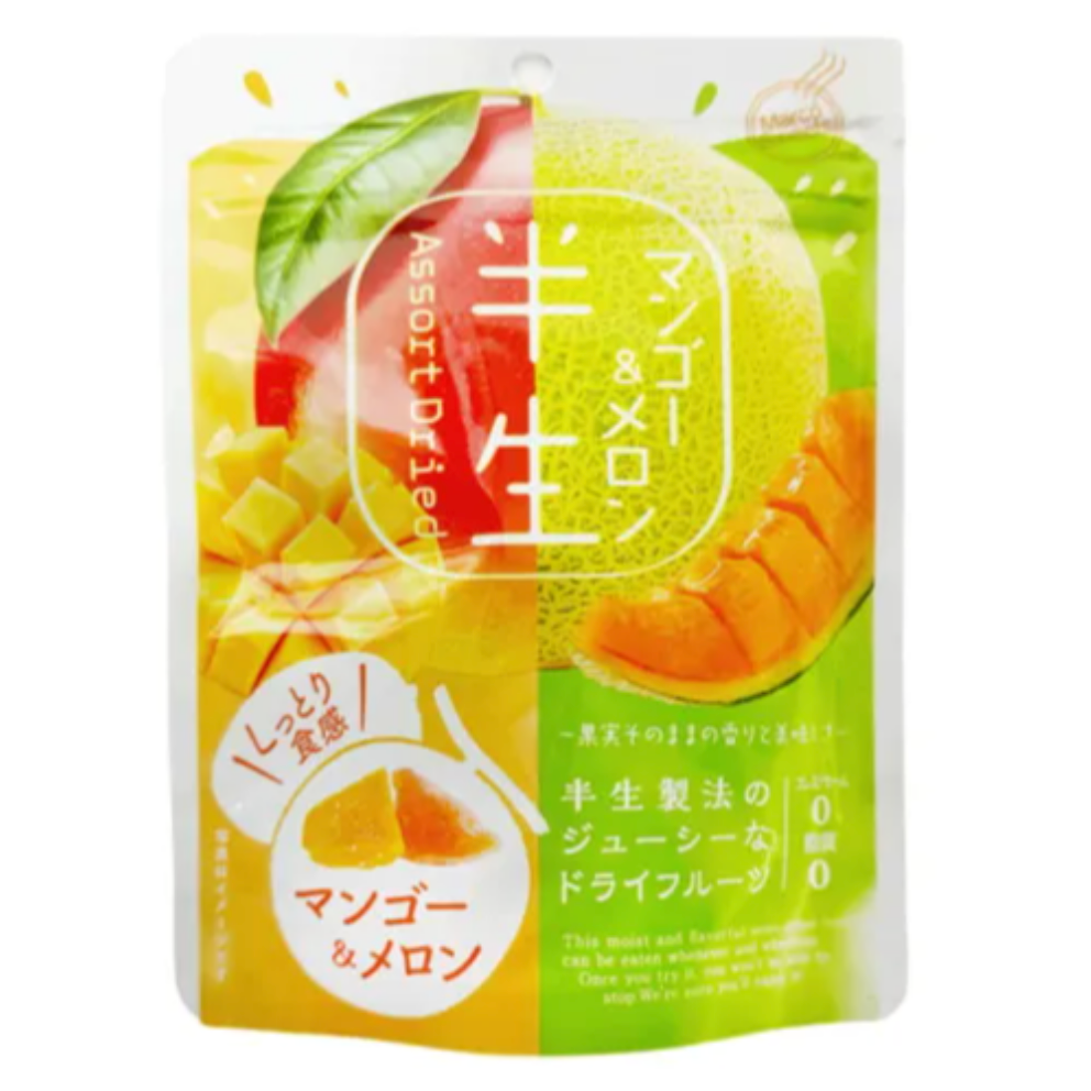 芒果&哈密瓜半生果乾 70g