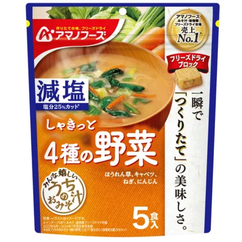 減鹽＊野菜味噌湯