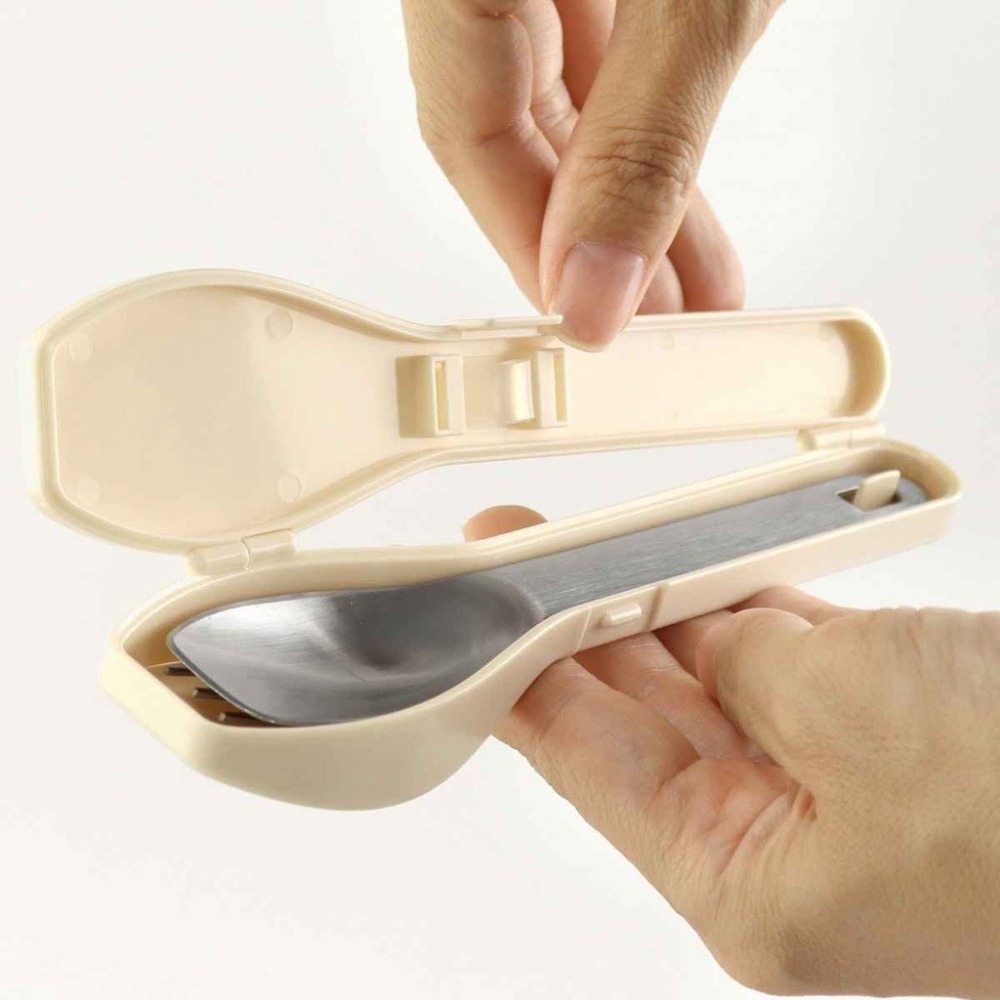 現貨🌷日本製 IPPINSHA 環保餐具 不銹鋼餐具(叉子＋湯匙) 便當 方便攜帶 Sugar Land-細節圖5