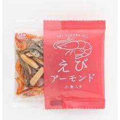 現貨＆發票🌷日本 MD Holdings 小魚乾杏仁 蝦子杏仁 零食 方便 乾貨 解嘴纏 宵夜 個別小包裝-細節圖2