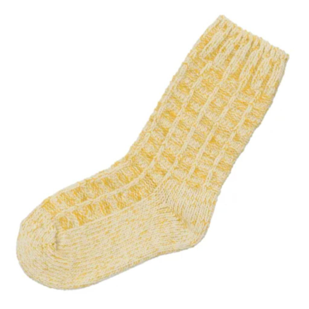 發票🌷 日本 H FOOTWEAR PAVE 襪子 華夫格針織襪-細節圖4