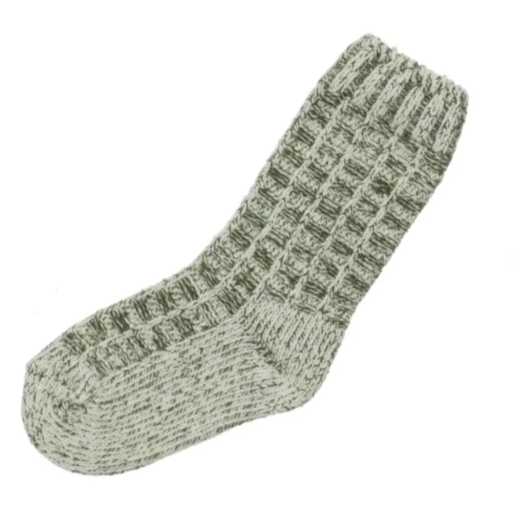 發票🌷 日本 H FOOTWEAR PAVE 襪子 華夫格針織襪-細節圖5