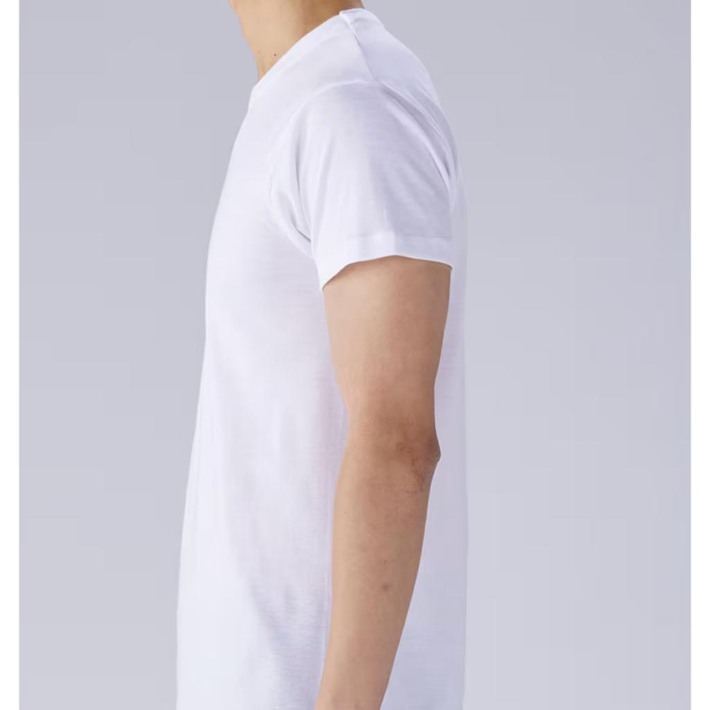 現貨＆發票 快適工房 KAITEKIKOUBOU 日本製 圓領 半袖 短袖 夏天 男性內衣 內著 男生 抗菌防臭-細節圖4