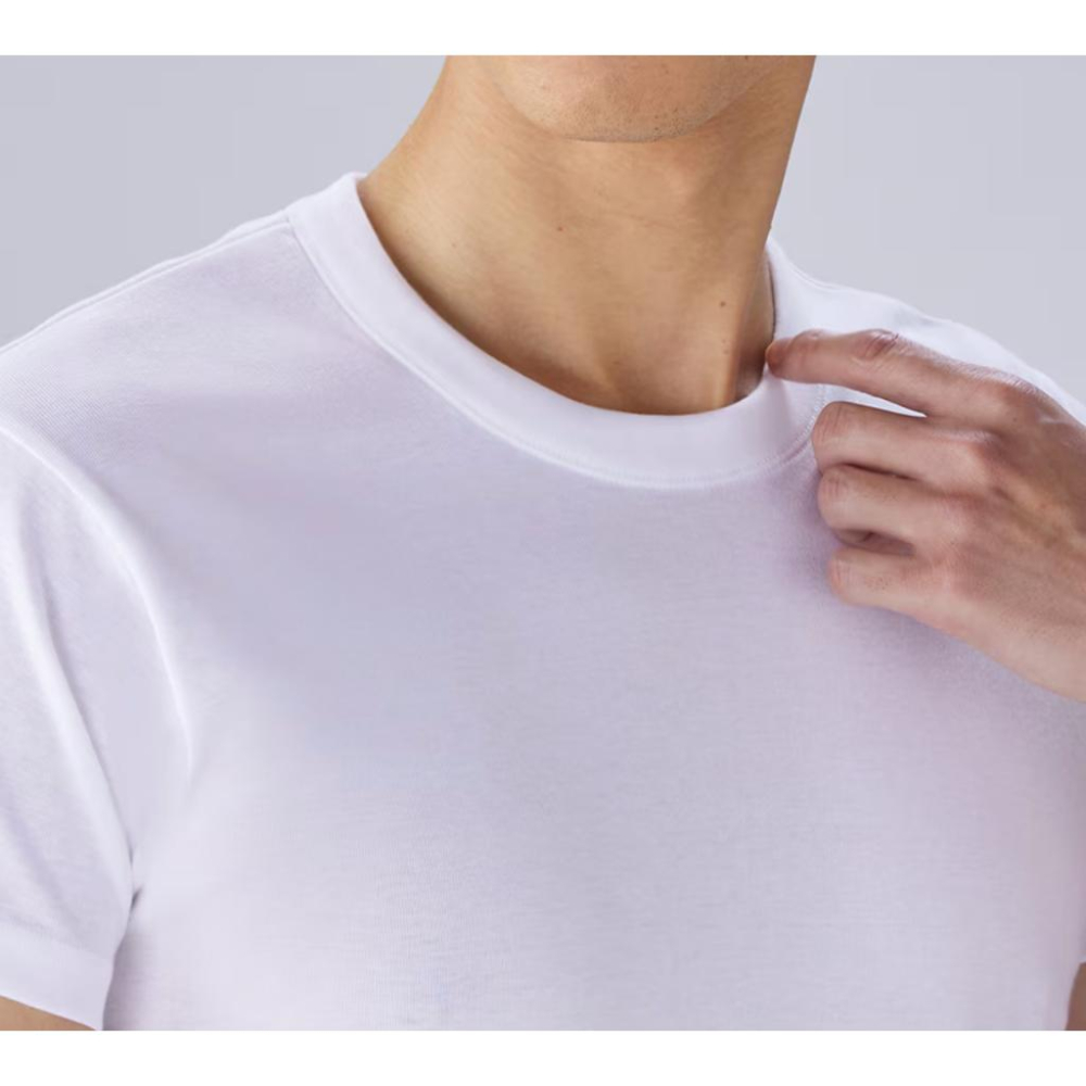 現貨＆發票 快適工房 KAITEKIKOUBOU 日本製 圓領 半袖 短袖 夏天 男性內衣 內著 男生 抗菌防臭-細節圖6