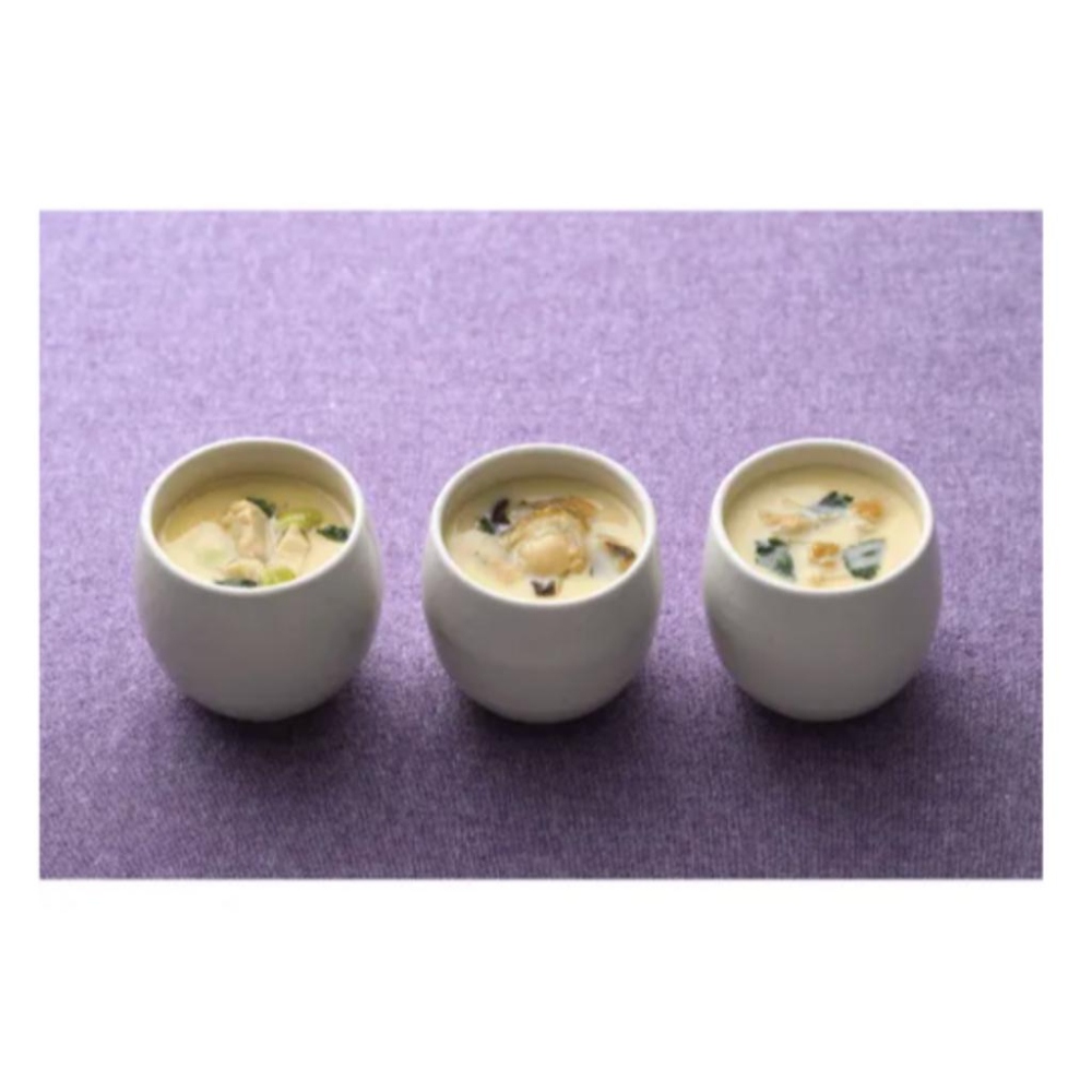 現貨＆發票🌷日本 Asuzac foods 茶碗蒸 6入 雪蟹 帆立貝 扇貝 雞肉 即食熱水沖泡 方便 簡單 快速 微波-細節圖5