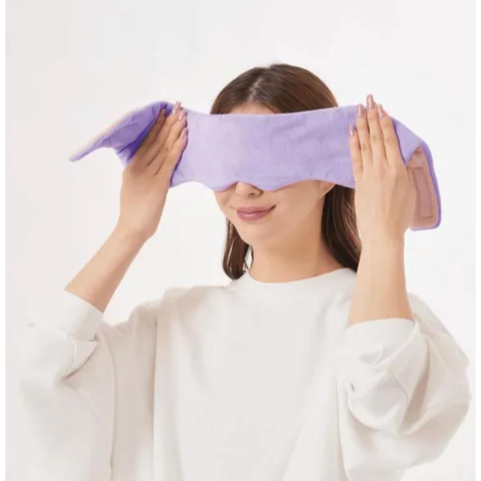 發票🌷日本 NEEDS LABO 防雜音 涼感 蓬鬆 雙面 耳部保暖 眼罩 遮光-細節圖2