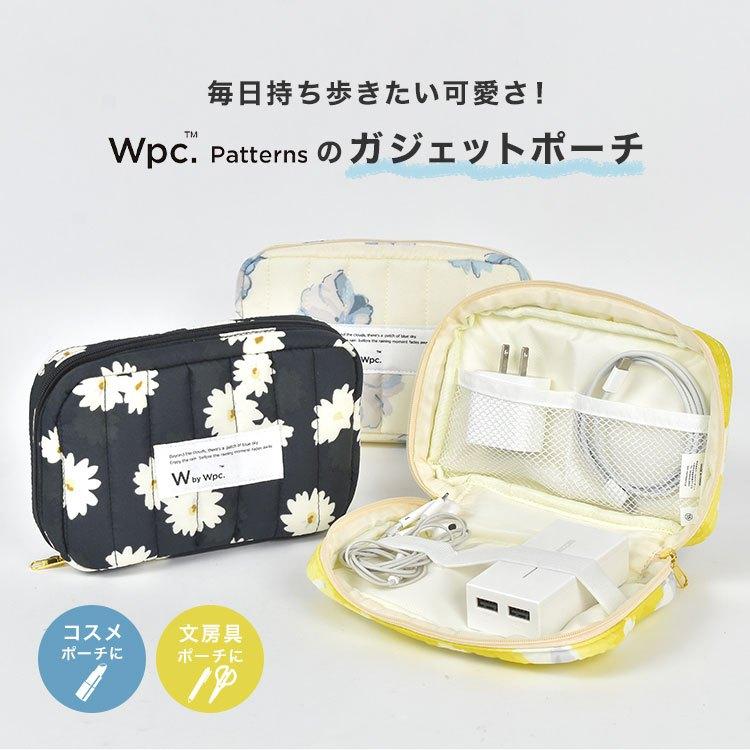 現貨＆發票🌷日本 WPC 小物包 化妝包 拉鍊包 防水加工 萬用包 花卉 日系 美學 熱銷 百搭 收納包-細節圖7