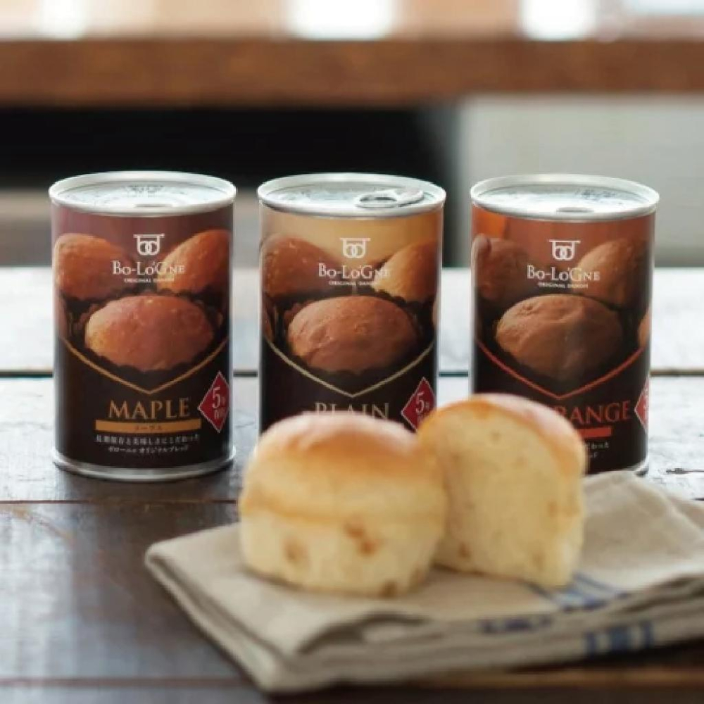 現貨＆發票🇯🇵日本 Bo-Lo’Gne 京都祇園 長期保存 罐頭麵包 5年6個月｜防災糧 戶外露營 圓麵包 罐裝 糧食-細節圖6