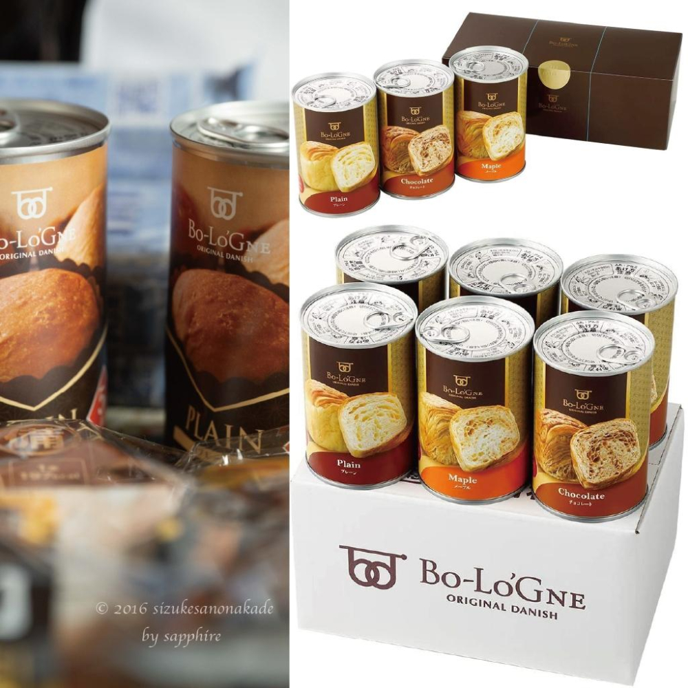 現貨＆發票🇯🇵日本 Bo-Lo’Gne 京都祇園 長期保存 罐頭麵包 5年6個月｜防災糧 戶外露營 圓麵包 罐裝 糧食-細節圖9