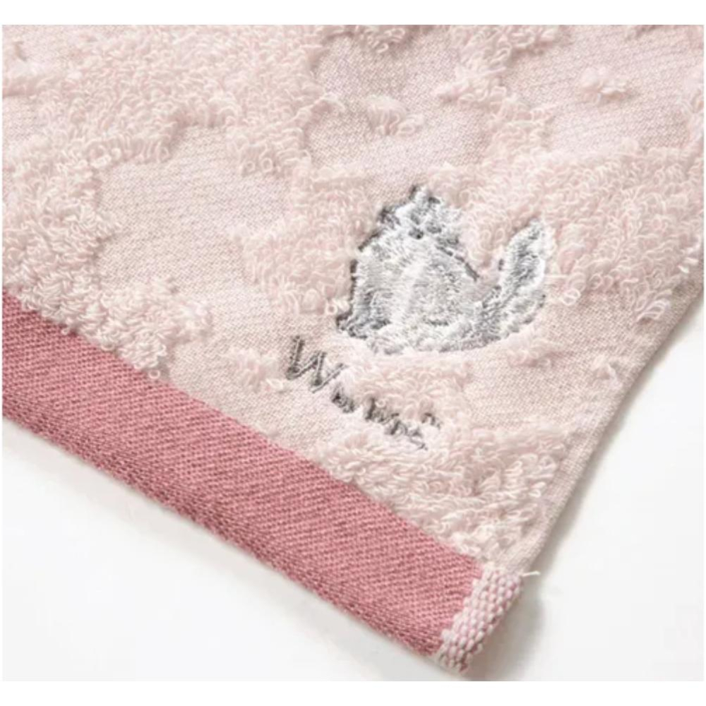 發票🌷日本 WPC 刺繡小方巾 小毛巾 擦臉巾 毛巾 刺繡 熱銷 日系 居家 戶外 萬用毛巾 手巾 送禮自用-細節圖7